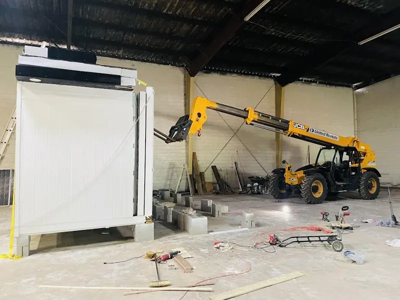 Unfolding with a telehandler