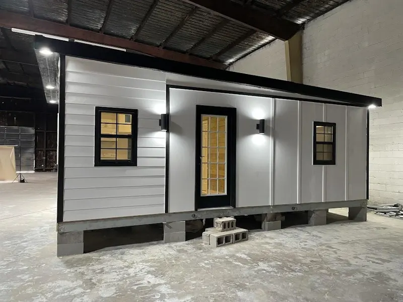 Finished exterior